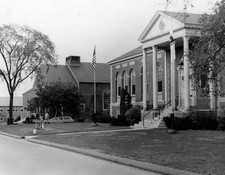 Waltham MA Exterior of the Walter E Fernald School in 1965 Boston MA Old Photo picture