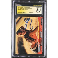 2007 Topps Transformers #36__CGC Auto 10__Signed by Megan Fox picture
