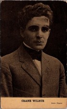 Crane Wilbur Pathe Players Silent Film Actor Portrait Postcard Kraus Mfg Co NYC picture