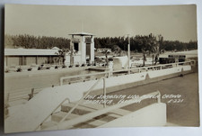c1940s RPPC Sarasota Lido Beach Casino Florida Pool View Postcard LL Cook  picture