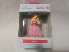 Hallmark 2026 Barbie Nutcracker Clara Red Box Ornament picture
