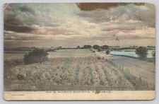ND On a North Dakota Prairie, Thomas Lude, DB 1909 Hand Colored c1907 picture