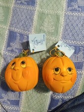 2-vintage Halloween Pumpkins  picture