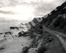 1910 Pacific Coast Highway Between Malibu & Palisades 8x10 Photo picture