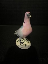 Vintage Unsigned Ceramic Hand Painted Bird Figurine, Collectible picture