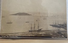 Antique I.W. Taber San Francisco Bay B862 Albumen Photo c1890 Maritime Ships picture