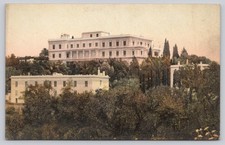 Vintage CORFOU Achilleion Palace Greece Postcard G.T. Specola Italia picture