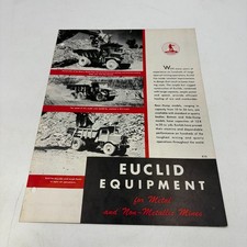 VTG Euclid Equipment Mining Dump Truck Loader Sales Brochure Model UD FD TD FFD picture