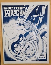 Captain Paragon #1 Fanzine By Bill Black Paragon Publications 1/72 picture