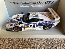 UT Models 1/18 Porsche 911 GT1 Racing Collection Mobil 1 Le Mans Diecast Model picture