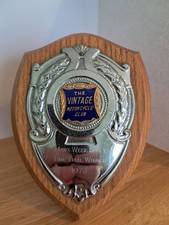 isle of man 1973 MANX WEEK RALLY VINTAGE MOTORCYCLE CLUB PLAQUE iom manx man picture