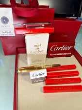 *** Cartier Pasha de Cartier Pen Refill ball point Black ink New in Box ** picture