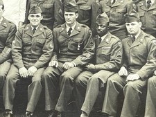Original 1952 Btry.”B” 398th AAA AW BN (S mbl) Camp Edwards Panoramic Photograph picture