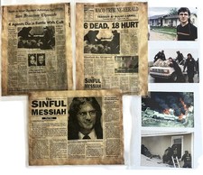Waco Texas Siege David Koresh Newspaper Headline Pack  picture
