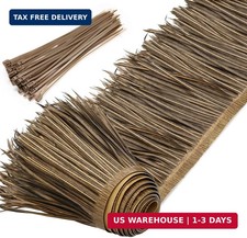Palm Thatch Roll Palm Thatch Runner Roll Mexican Style Straw Roof Panels Tiki Hu picture