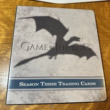 Game Of Thrones Season 3 Cards Set Binder Chase Jack Gleeson Natalie Dormer Auto picture