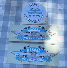 NASCAR Winston cup International Silver Anniversary 1948-1973 VTG decals sticker picture
