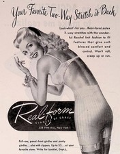 1946 Real-form Girdles of Grace Lingerie Print Ad Ladies Home Journal Feb picture