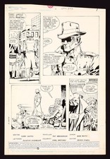 Original Art from Captain Atom #6 (1987) Page 1 Broderick/Smith picture
