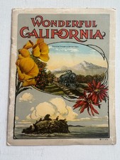 1920's  Wonderful California Picture Book w/ Old Amazing Photos of California picture