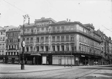 Germany Frankfurt famous hotel named 'Hotel zum Schwan' 1910 OLD PHOTO picture