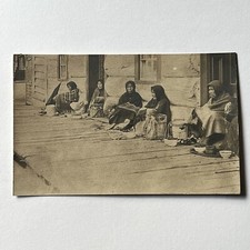 Antique RPPC Photograph Postcard Private Mailing Card Indigenous Native American picture