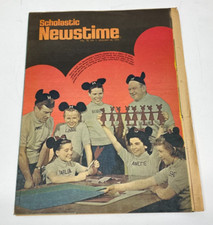 NOS VTG 1975 SCHOLASTIC NEWSTIME Mickey Mouse Club Annette Funicello Fonz THX138 picture