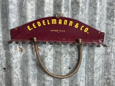E. Edelmann & Co. Brake Fuel Line Display Rack Sign Vintage Gas Oil picture