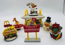 1996/55 McMemories McDonald's Classic Ceramic Sculptures Rare Set of 7 pcs CLEAN picture