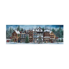 Trademark Fine Art 'Christmas Village' Canvas Art by Debbi Wetzel picture