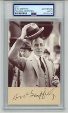 D. W. Griffith ~ Signed Autographed Authentic Signature ~ PSA DNA Encased picture