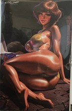 APRIL O'NEIL rare BIKINI by DIVA ART VU (Soto Studio) comic book SEXY TMNT art picture