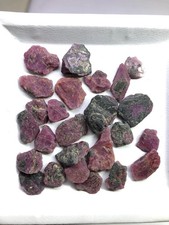 Natural Raw Ruby Sapphire Rough Lot – 162.40 Ct | 25 Pcs Raw Gemstones picture