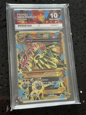 Primal Groudon EX - Ancient Origins - 97/98 - ACE 10 - PERFECT SUBGRADES picture