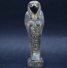 Rare Egyptian Artifacts Of Authentic Pharaonic Statue Of Egyptian God Horus BC picture
