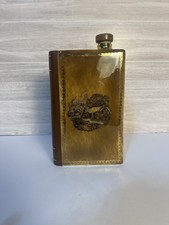 RARE Vintage West German Ceramic Book Decanter Flask Einkehr Cork Top picture