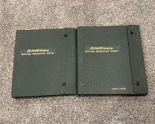 Vintage 1950 Coca-Cola Bottling Production School Manuals Rare Technical Books picture
