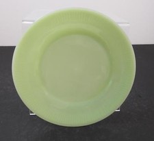 Vintage Anchor Hocking Fire King Jane Ray Jadeite Plate c1945-63 9 1/8
