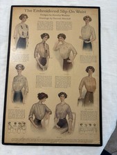 1911 Original Fashion Print - Embroidered Slip-on Waists, Jackets, Hoods, Shawl picture