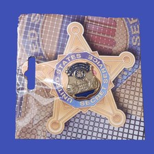 RARE USSS United States Secret Service Uniformed Division Lapel Pin/ Hat Pin picture