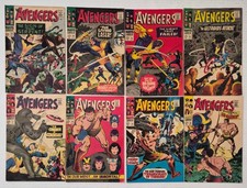 The Avengers Lot (8) #32-40* FN VG/FN Many 1st Apps 1966 Silver Age Mid Grade  picture