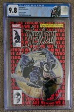 VENOM #23 CGC 9.8 Mike Mayhew Foil Variant Unknown Comics. ASM 300 Homage picture