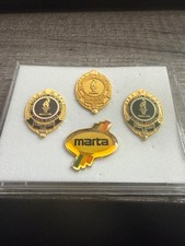 1996 Atlanta Olympic Games Security Team and Coca-Cola Set w/ Marta pin picture
