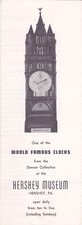 1960's The Apostolie Clock Hershey Museum Brochure picture