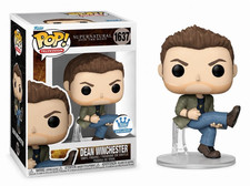 Funko Pop Dean Winchester Eye of The Tiger #1637 Supernatural Vinyl + PROTECTOR picture