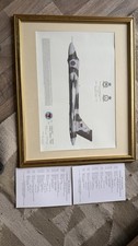 Signed Ltd Ed Stephen Brown Vulcan B2 XH558 Print 198/200 RAF Waddington picture