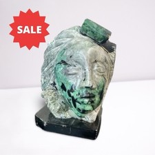 Natural Emerald Carving - Brazil - Hand Carved  picture