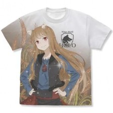 [New/Official] Spice and Wolf MERCHANT MEETS THE WISE WOLF Holo Full Graphic T-S picture
