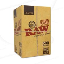 RAW Single Size 70/30 Dogwalker | Bulk Box | 500 Cones  -  USA picture