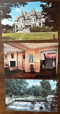 EAST NORTHFIELD MA MASS~Hotel, Swimming Pool, Chateau Rotunda~Lot of 3 Chromes picture